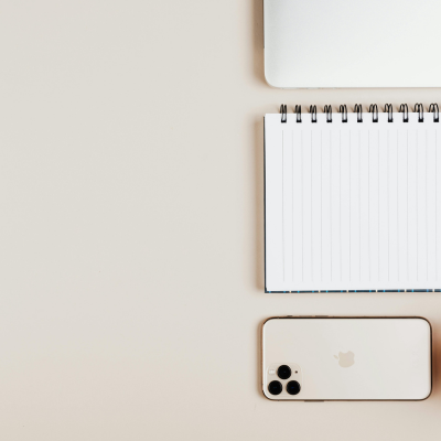 ノートとスマホ