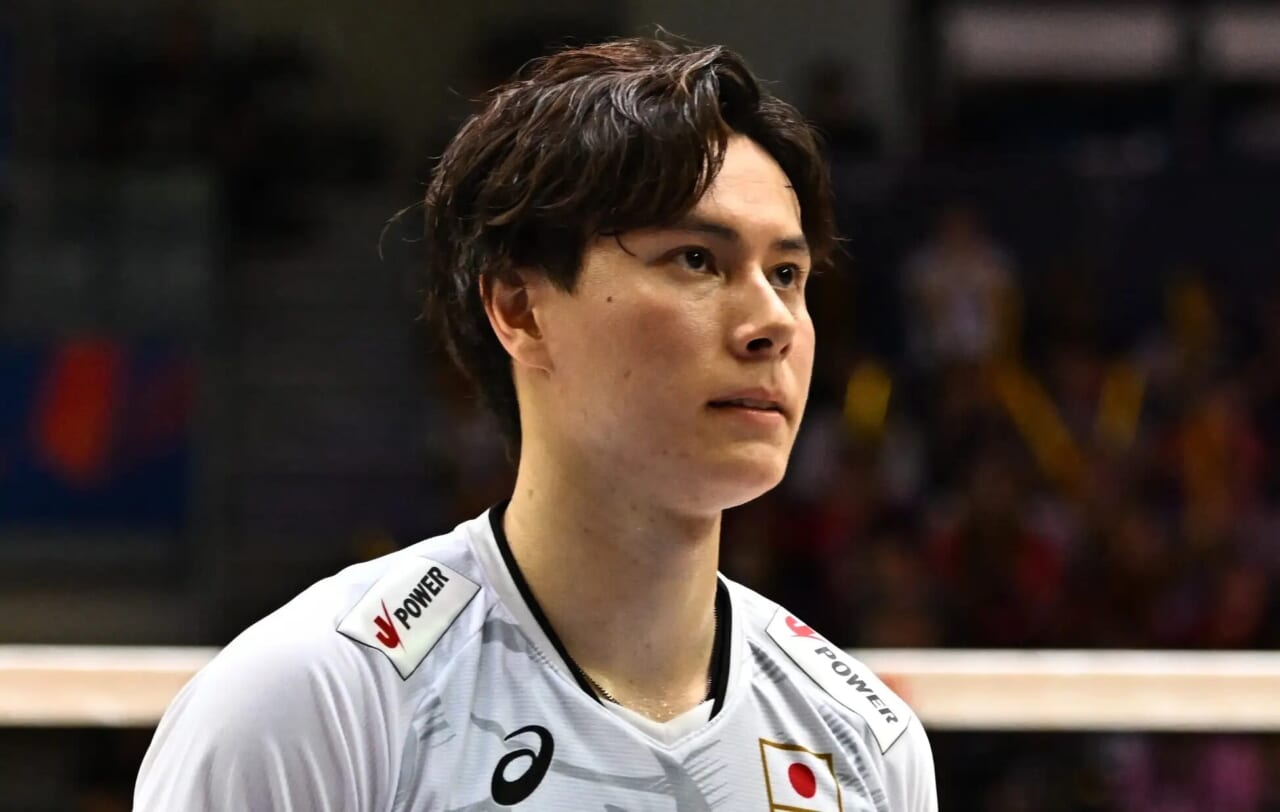 男子代表2025世界バレー直前強化試合イメージ