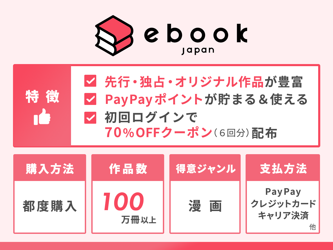 ebookの特徴まとめ