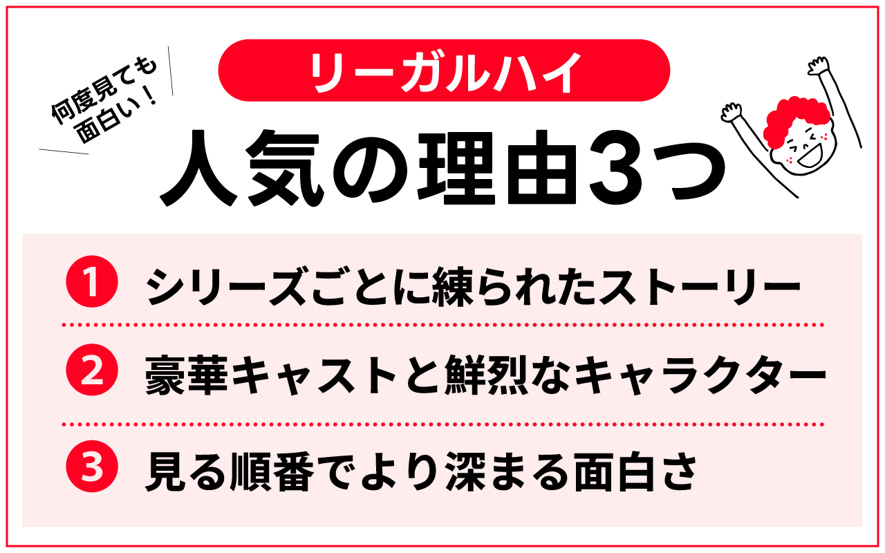 何度見ても面白い！「リーガルハイ」が人気の理由3つを解説