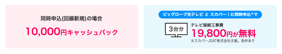 【公式】光テレビ｜光回線インターネットならビッグローブ光