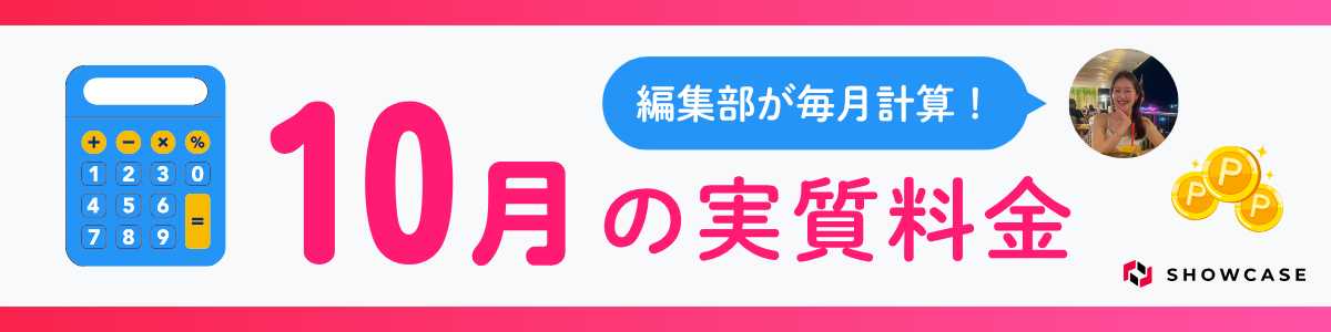 10月の実質料金