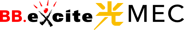 BB.excite光 MECのロゴ
