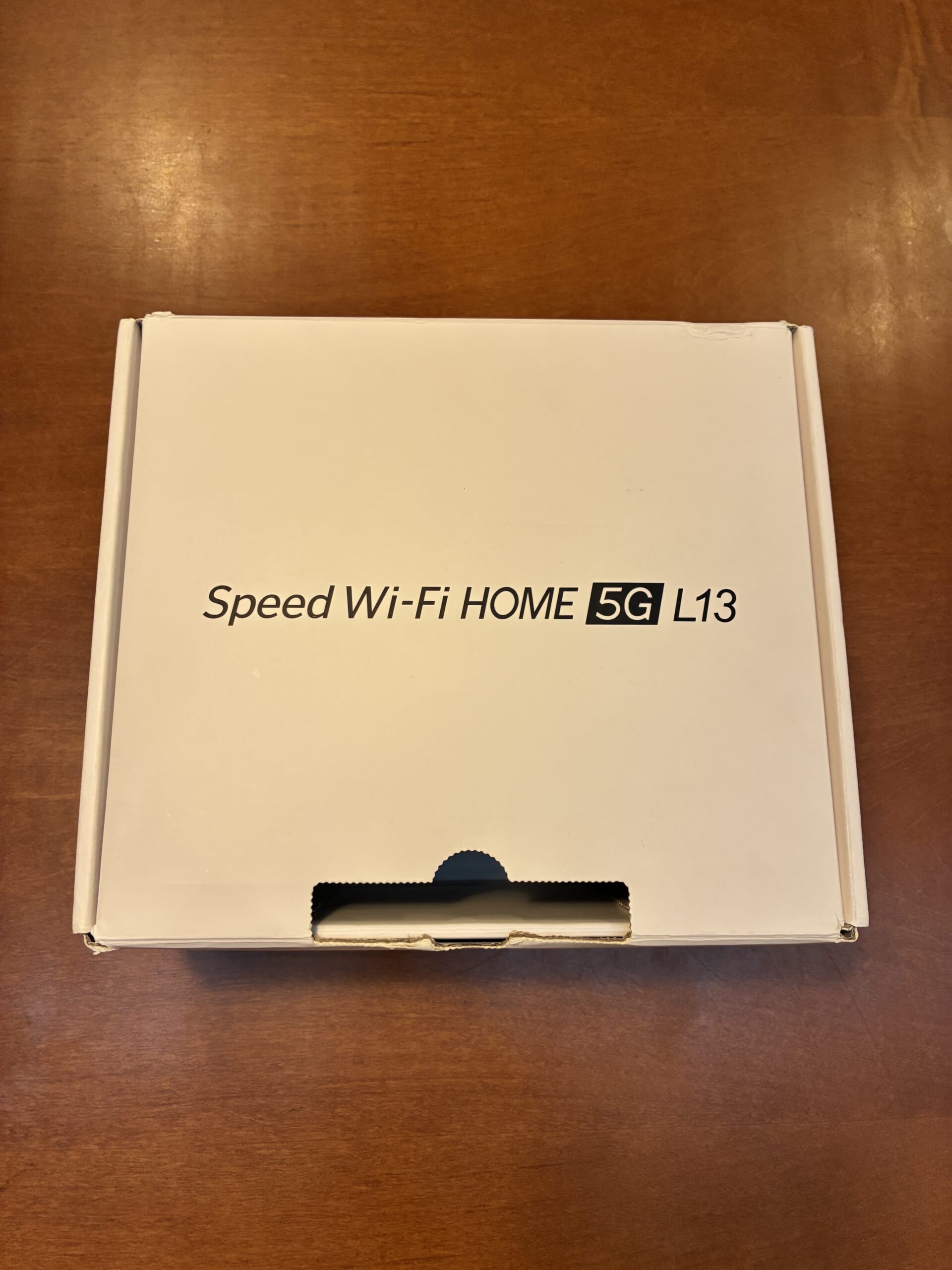 とくとくBB ホームルーター 箱