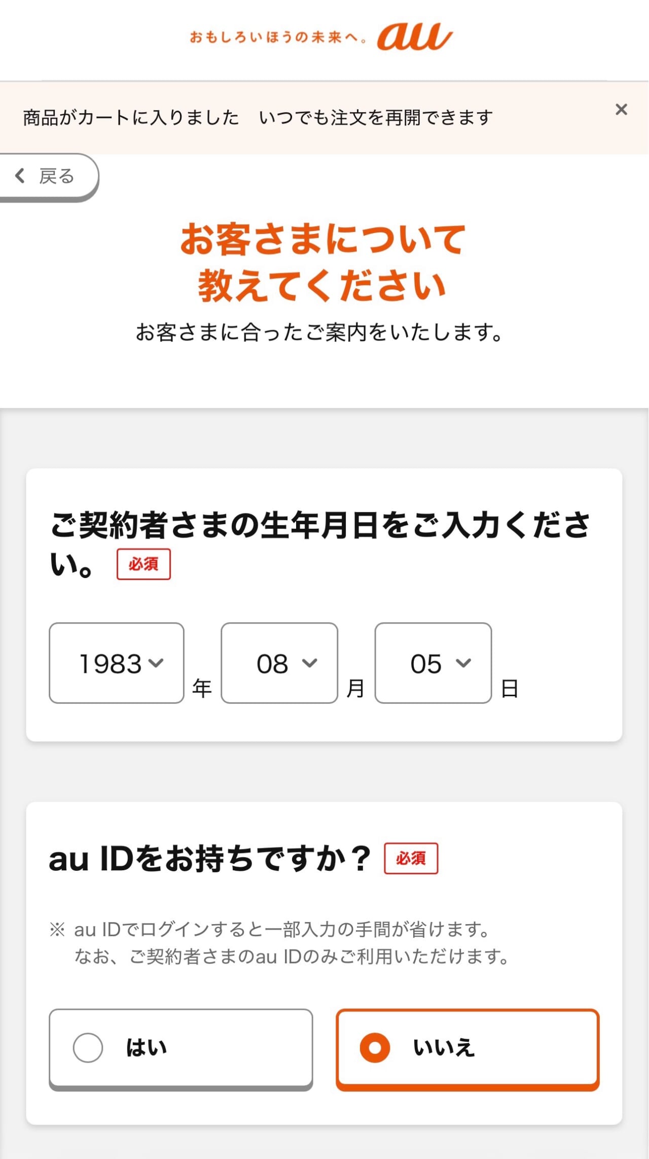 au SIMのみ契約-7