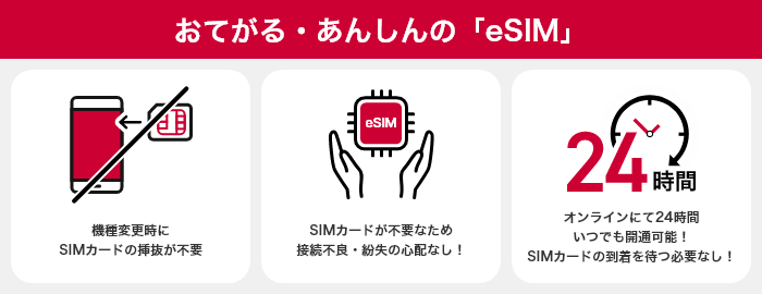 eSIMについて