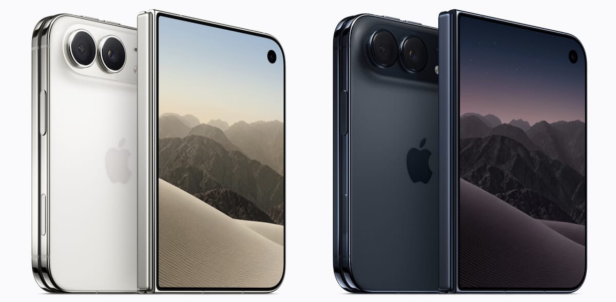 iPhone Duoのスターホワイトとナイトスカイ