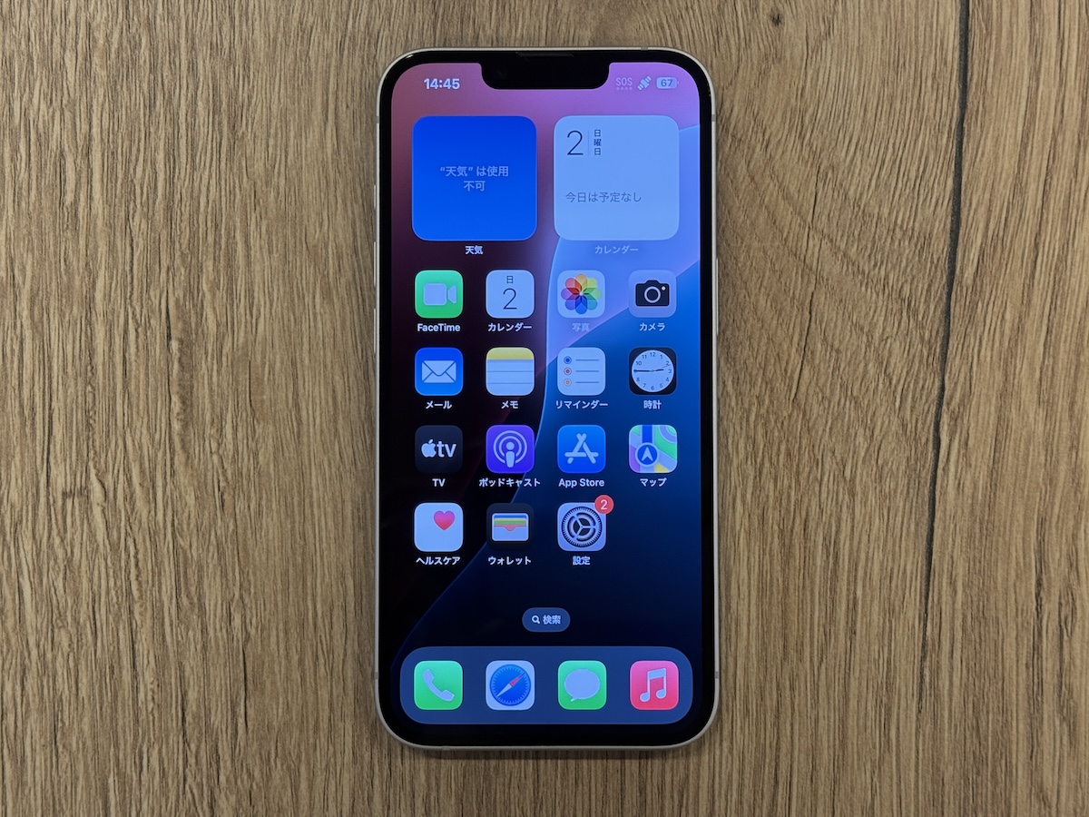 iPhone 16e ディスプレイ 