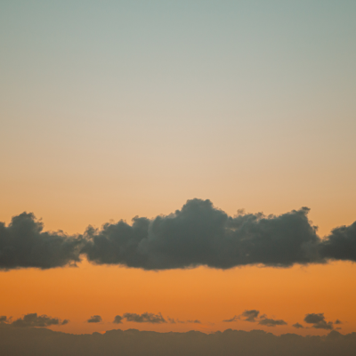 夕日