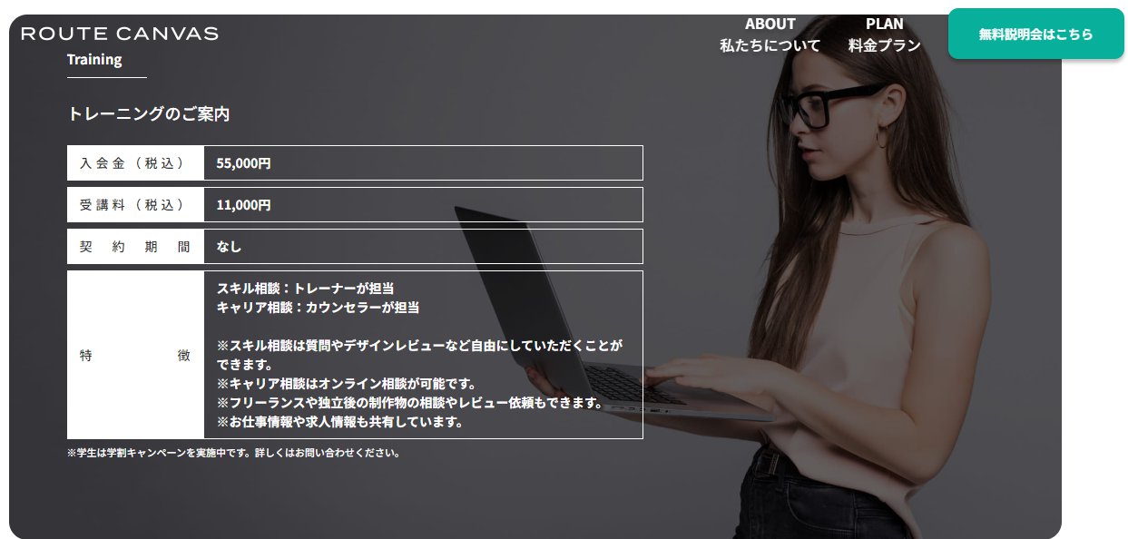 ROUTE CANVAS(ルートキャンバス)-料金