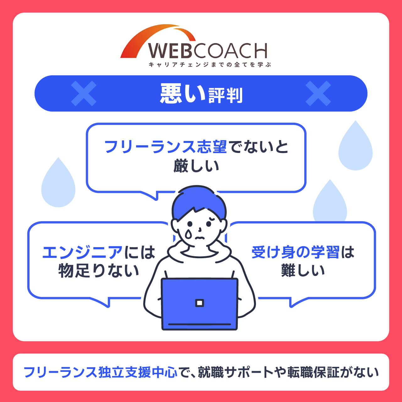 WEBCOACHの悪い評判