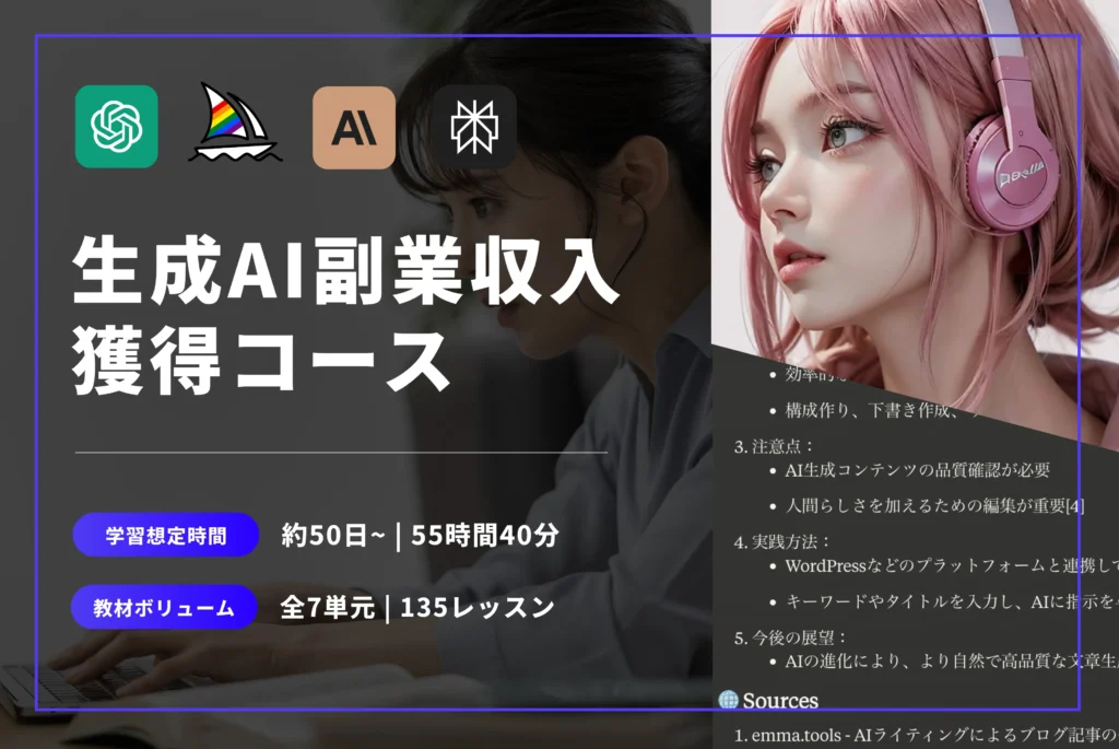バイテック生成AI 生成AI副業コース
