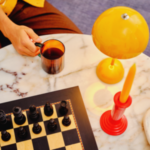 チェスと飲み物