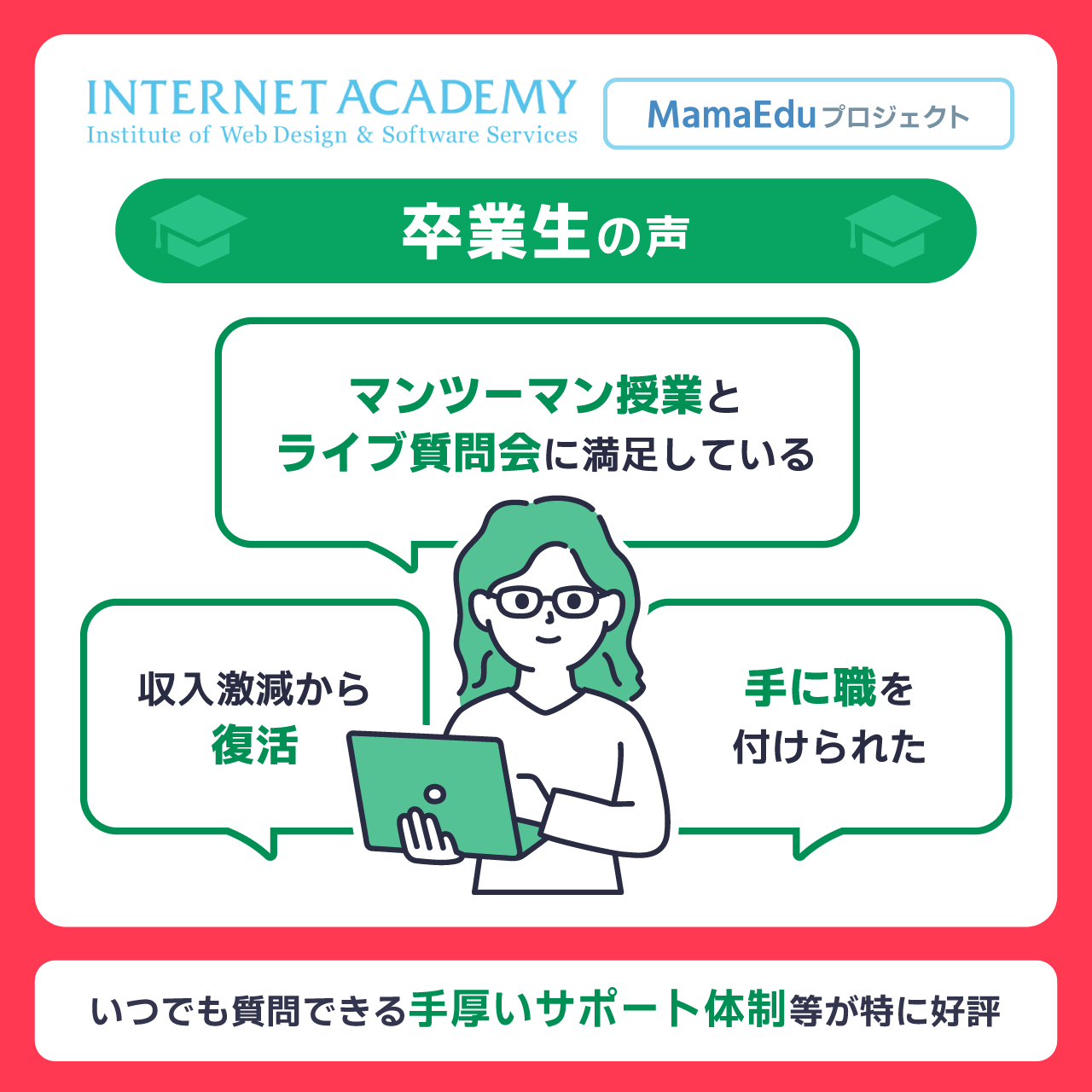 MamaEduプロジェクト卒業生の声