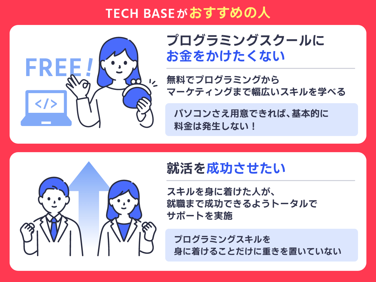 TECH BASEがおすすめの人
