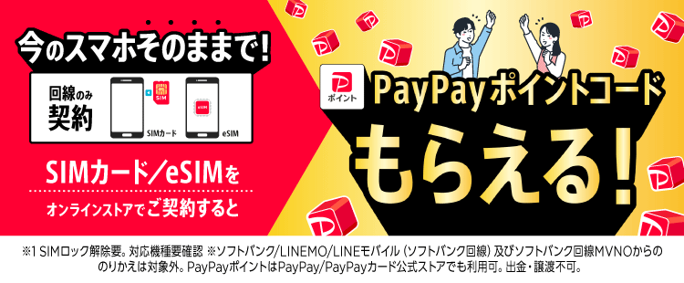 ワイモバイルのポイント還元キャンペーン