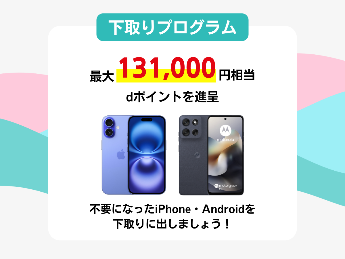 ahamoの下取りプログラムを解説