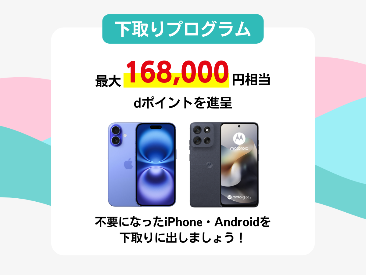 ahamoの下取りプログラムを解説