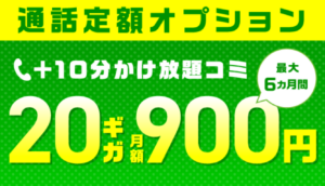 iijmio ハッピーオータムキャンペーン【通話定額オプション割引】