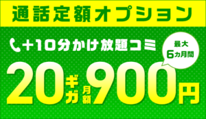 ハッピーオータムキャンペーン【通話定額オプション割引】