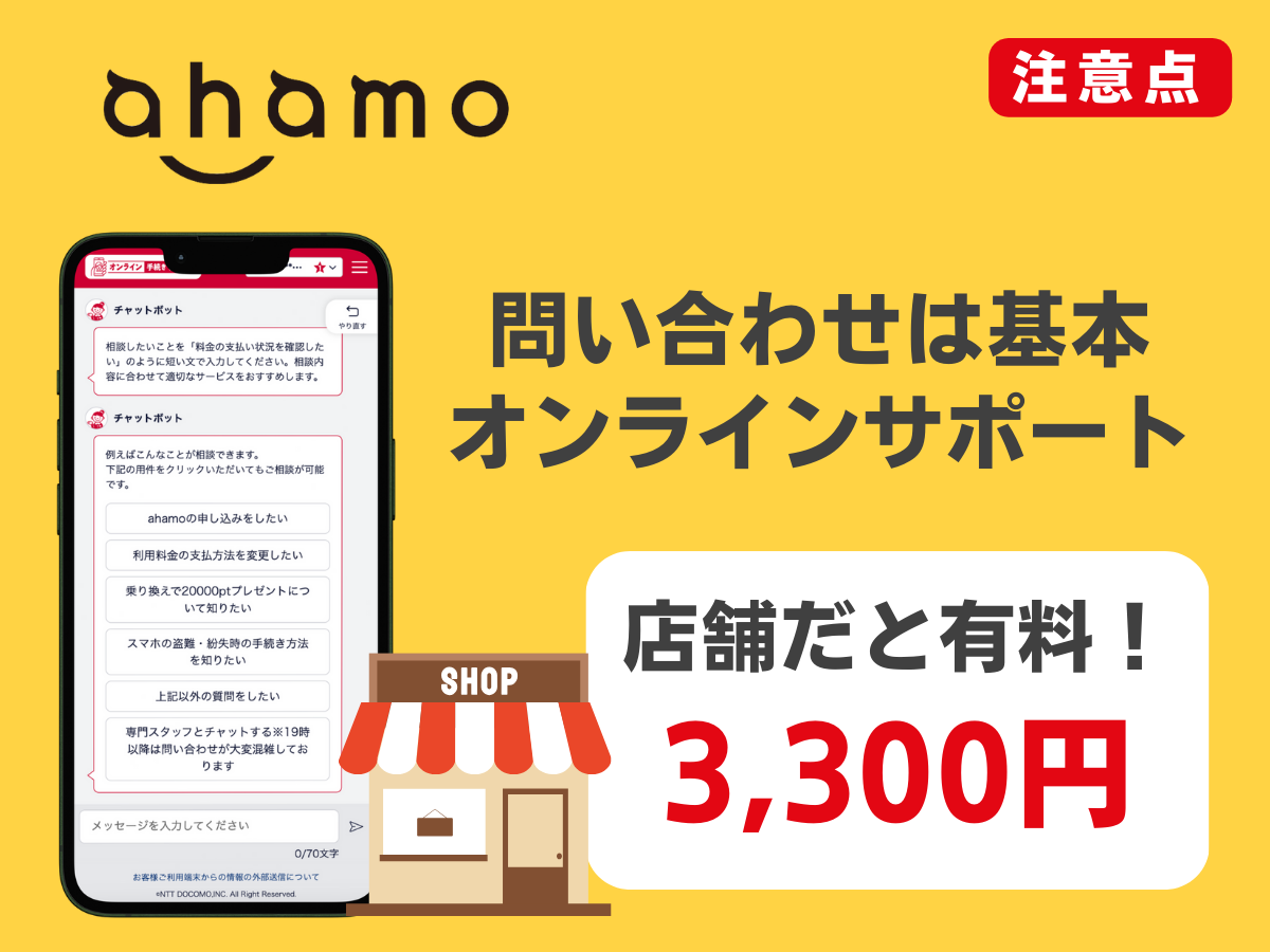 楽天モバイルからahamoへ乗り換える注意点
