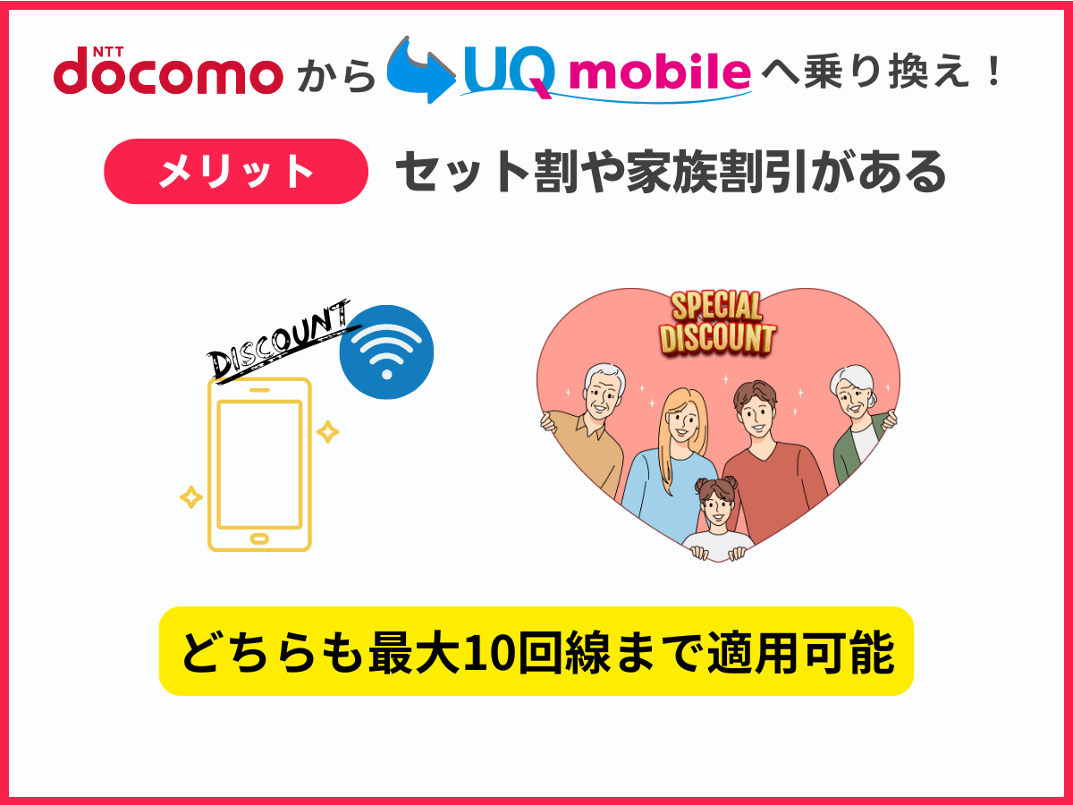 ドコモからUQへの乗り換えメリット2