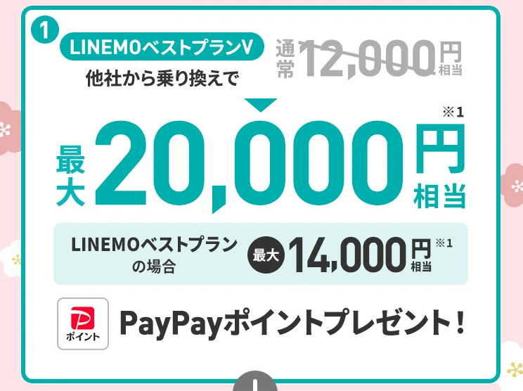 PayPay増額キャンペーン