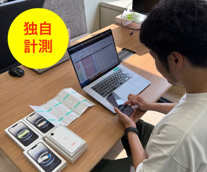 格安SIMを速度計測