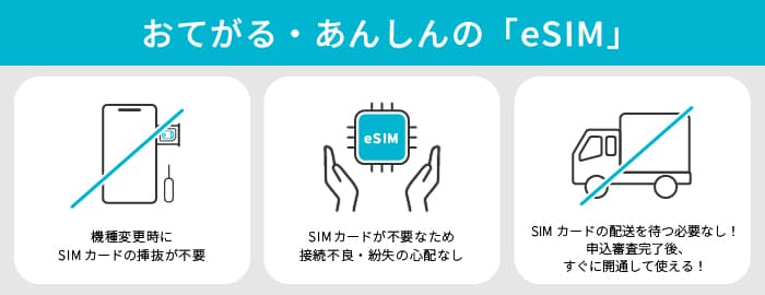eSIMへオンラインで乗り換るのに重要なこと