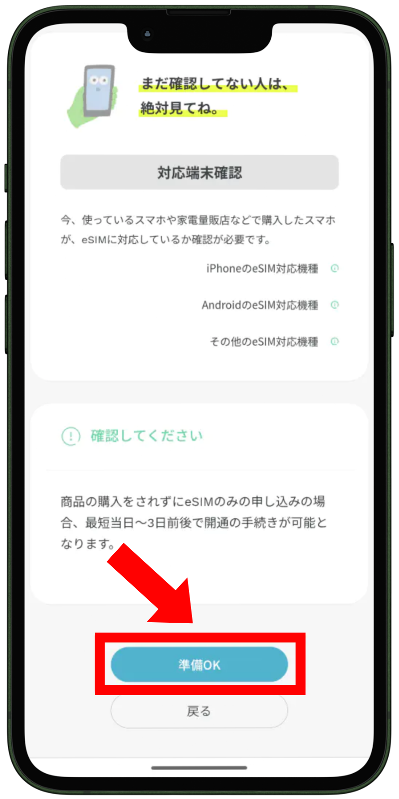 ahamoの申し込み手順