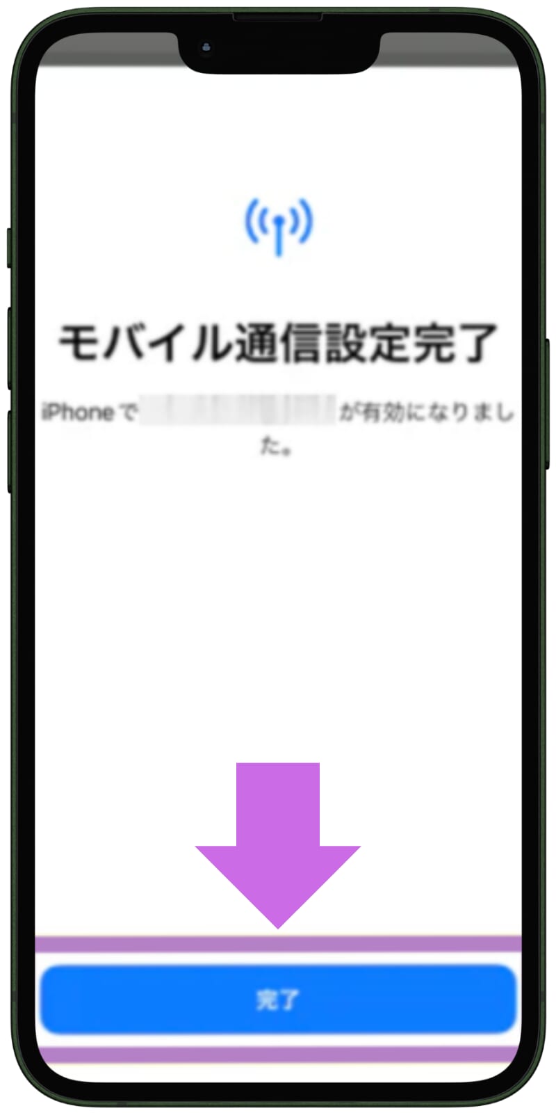 povoのeSIMの設定方法5