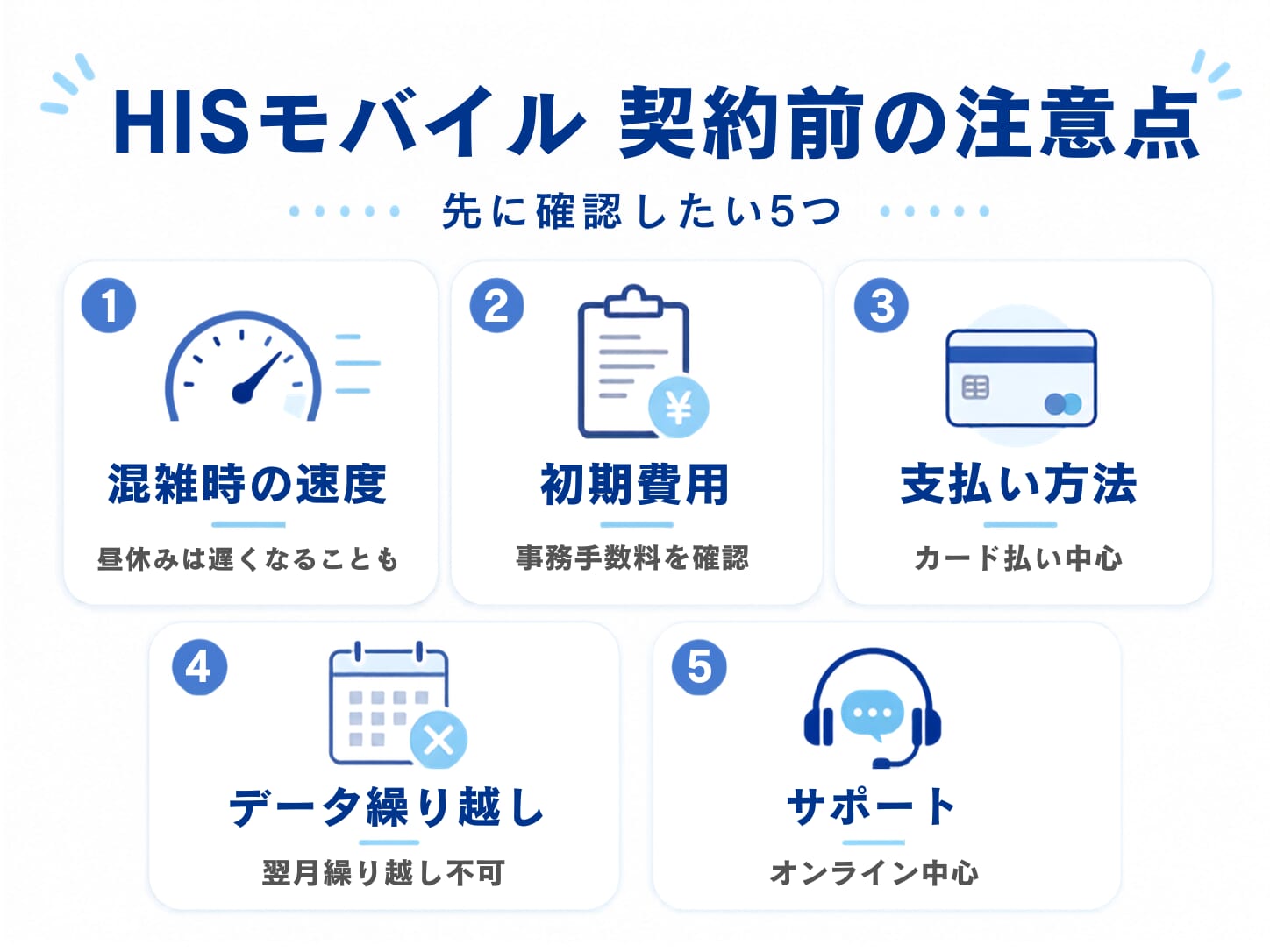 HISモバイルの悪い評判・口コミを調査|デメリットまとめ