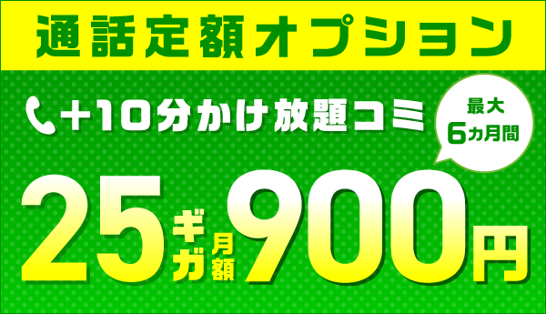 IIJmio「ハッピープライスキャンペーン+(通話定額オプション割引特典)