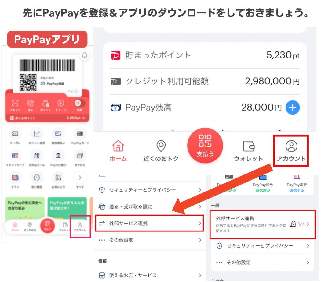 LINEMOとPayPayの連携手順を解説