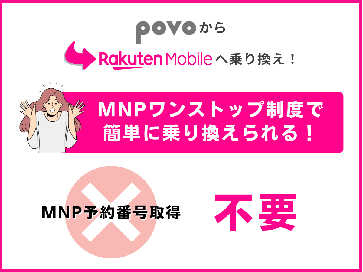 povo2.0から楽天モバイルへ乗り換える方法を解説