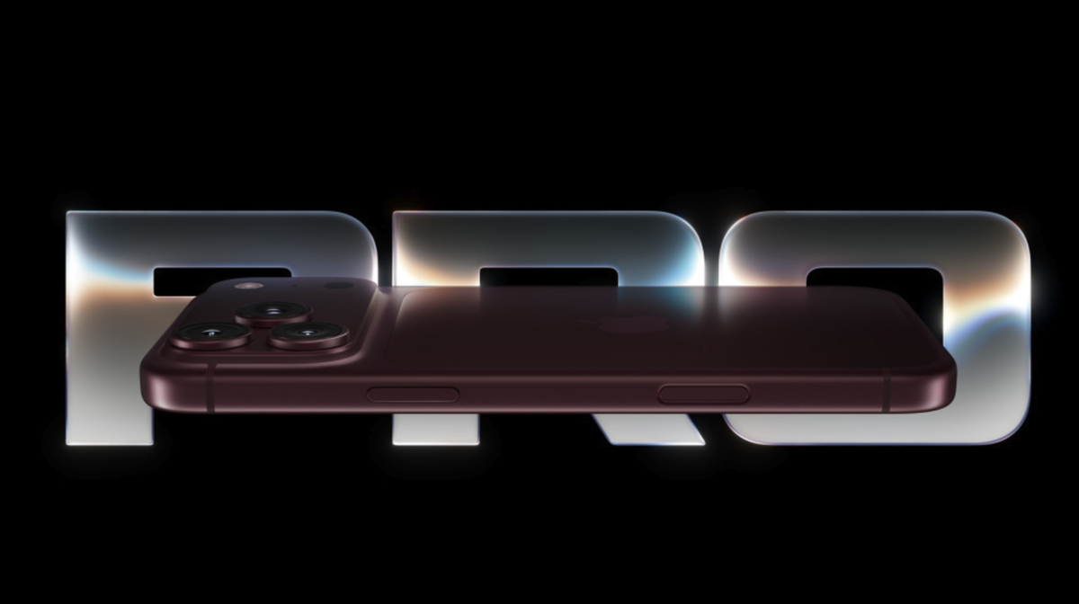 Apple公式サイトのiPhone 18 Pro（バーガンディー）製品写真