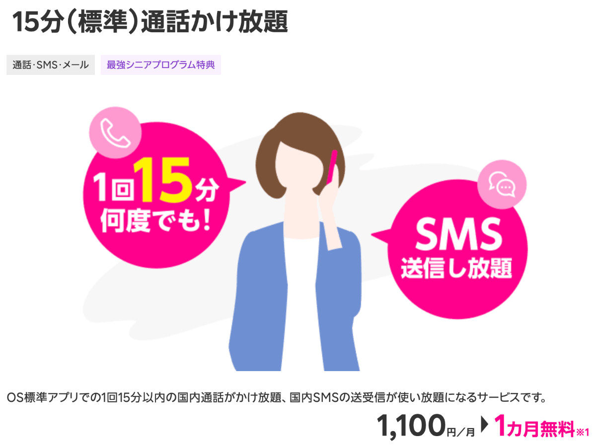 楽天モバイルのかけ放題