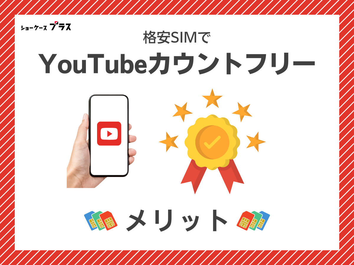 格安SIMでYouTubeをカウントフリーで見るメリットを解説