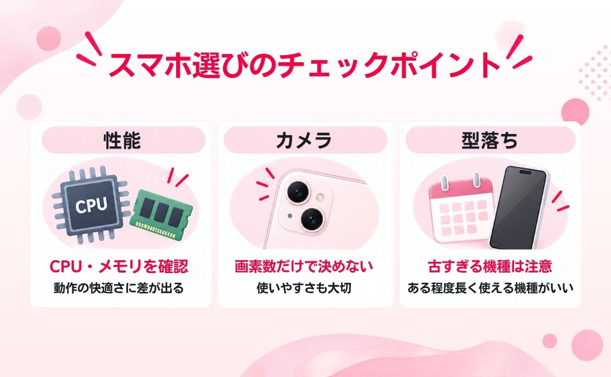 ワイモバイルでおすすめしない機種