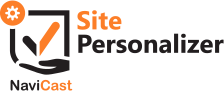 NaviCast Site Personalizer